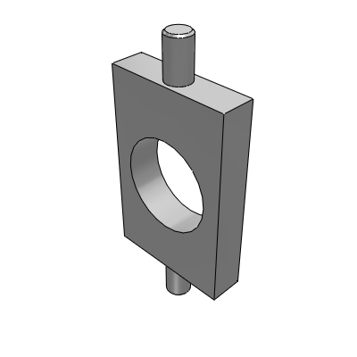 rear axle pin seat TB-R