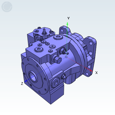 Swash-plate Type, Axial Piston Variable Displacement Pump