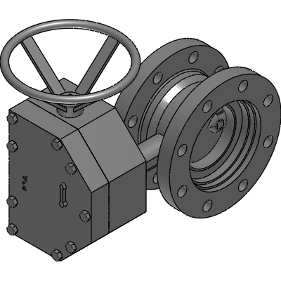 Henry Pratt class_250ii_fl_x_fl-04-inch-handwheel Industrial Valves