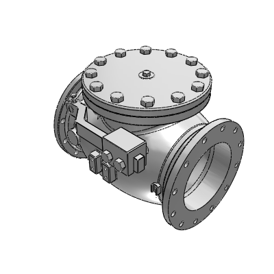 Henry Pratt swing_check_ valve _80001-flxfl-12in-close Industrial Valves