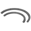 Single edge curved segments