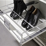 Pull out shoe rack frame and shoe racks Hettich Download 3D