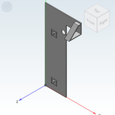 Activator Push to open Silent opening system for Actro 5D, left