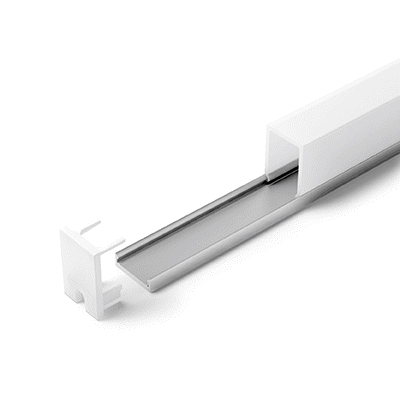 Aluminium / plastic profile 4000 mm Versa ChannelLine A