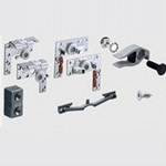 Top Line 22 top door-runner set for framed 2-door ( 29 mm)