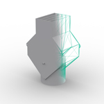 HoKa Condenser deflector housing with socket