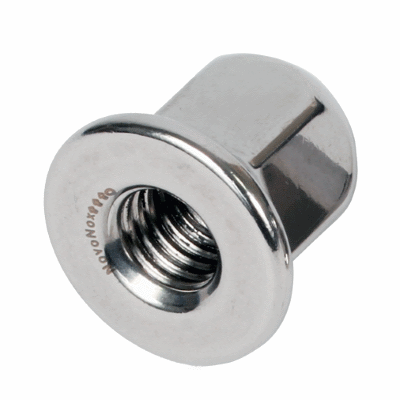 Cap nuts with collar - Hygienic Usit®