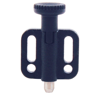 Index plunger - With horizontal flange