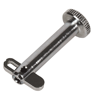 Locking pin with interlocking safety latch - Steel