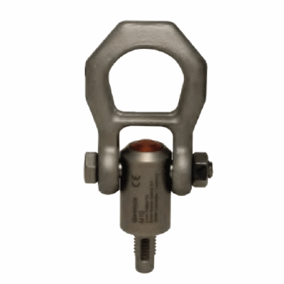 Lifting pin for threaded hole - self-locking