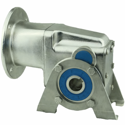 Stainless steel hypoid gearbox - support foot
