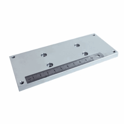 Base plate for economic mini-table - Simplified view