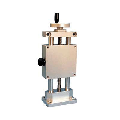 Manual lifting tables - for vertical strokes – Ø16 mm column