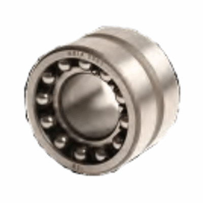 Combined needle roller with internal ring - Unidirectional axial load - Simplified view
