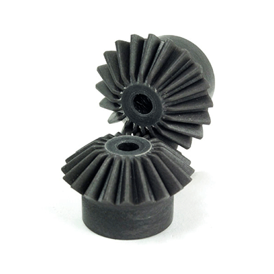 Bevel Gears (24T - 16T, M=3, Ratio 1:1.5), 3D CAD Model Library