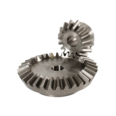Bevel gear - Steel C43 - Ratio 2:1 - Module 1.5 to 5.0