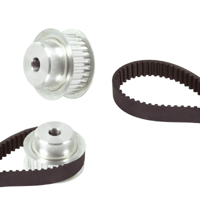 Driving pulleys and belts