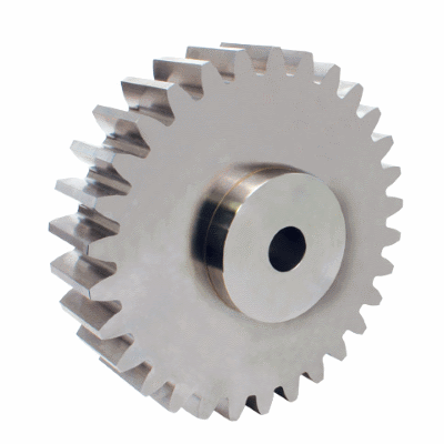 Spur gear, Material Steel C45  , Module 2.00 , Serie Economy range
