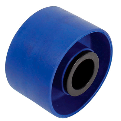 Galet caoutchouc pour convoyeur