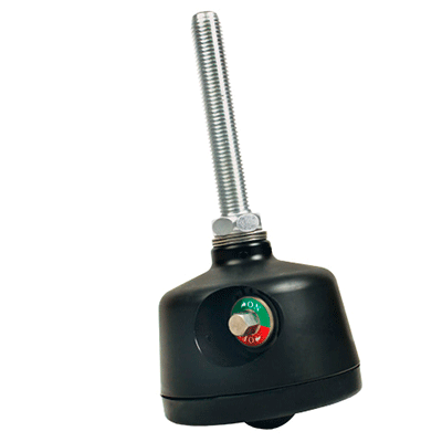 Mounting feet with integrated castors - Centre castor