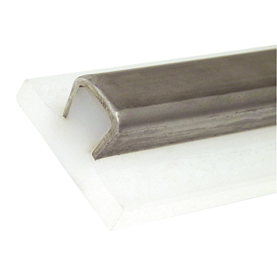 Bevel channel profile - Flat guide. Simplified drawing