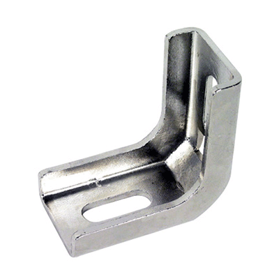 Support bracket - 90° corner . Simplified drawing