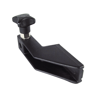 Adjustable bracket - Guide support - Plastic. Simplified drawing