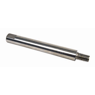 Adjusting rod for clamp - Male thread - Stainless steel. Simplified drawing