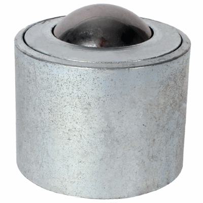 Ball transfer unit, For load High - Type Flush fitting with flange