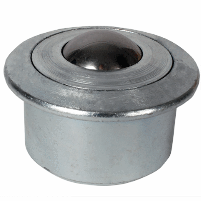 Ball transfer unit, For load High - Type Flush fitting with flange