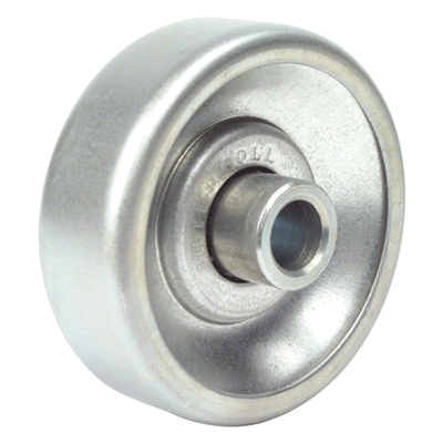 Handling roller - Zinc plated steel. Simplified view