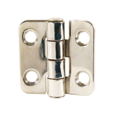 Face frame hinge - Stainless steel - For built-in doors. Simplified drawing