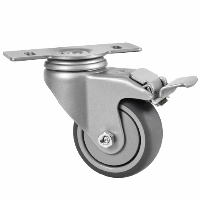 Swivel caster for aluminum profile - Load up to 120 kg