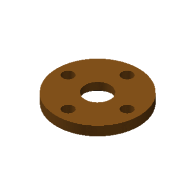 Flanges Red Brass