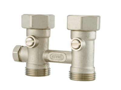 Hummel VDI3805 Einrohr Anschlussblock Industrial Valves