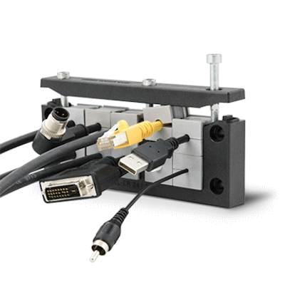Cable entry systems for cables with connectors