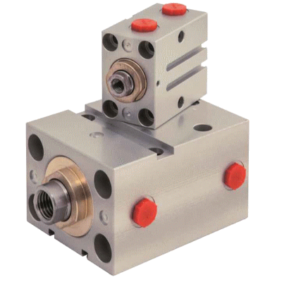 Short stroke compact cylinders