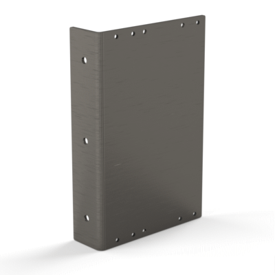 Regulator holder for 2 regulators