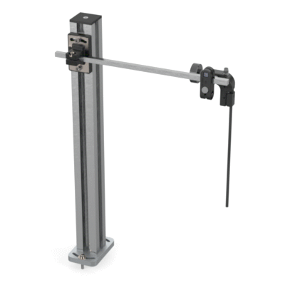 Pot level sensor mounting on mounting plate