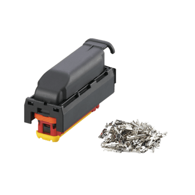 Konfektionierbare Steckersätze und Verdrahtungselemente