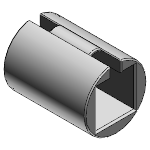 Adapter für Flanschwellenbock