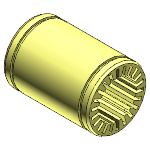 Solid Plastic Bearing, inch
