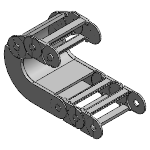Energy Chain - snap-open along inner radius