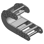 Energy Chain - snap-open along outer radius