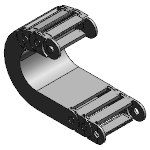 Openable along the outer radius, from one side