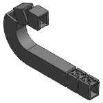 Openable along the outer radius | Lids open alternate sides