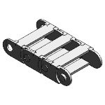 Openable along the outer radius, from one side