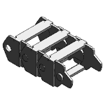 Openable along the outer radius, from one side