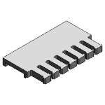 Option 4: integrated strain relief for E2 Tubes - Series R
