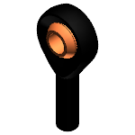 Rod end with male thread, right-hand thread, 2nd generation